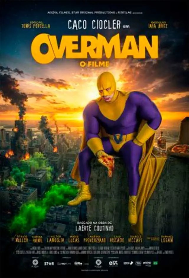 Pôster de Overman - O Filme
