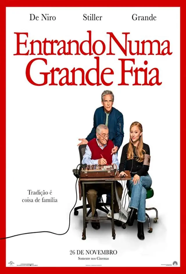 Pôster de Entrando Numa Grande Fria