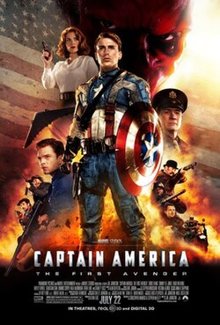 Pôster de Capitão América: O Primeiro Vingador (2011)
