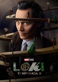 Pôster de Loki — temporadas 1 e 2 (2021–2023)
