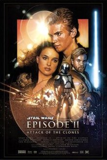 Pôster de Episódio II — Ataque dos Clones (2002)